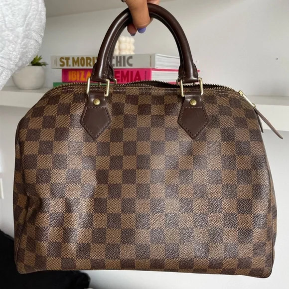 Louis Vuitton Brown Damier Ebene Speedy 30 - Picture 4 of 4